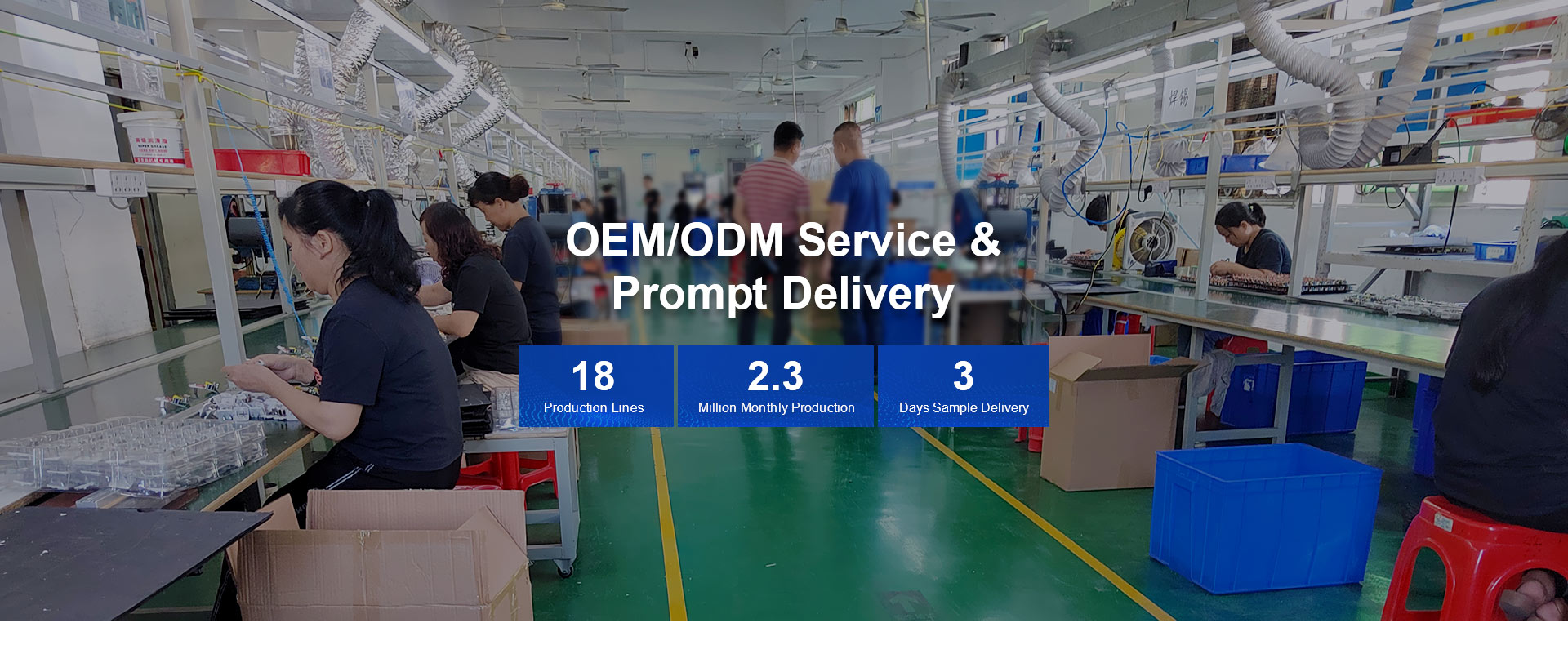 OEM/ODM Service & Prompt Delivery