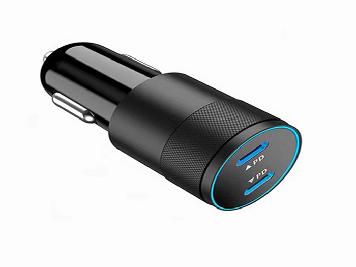 60W PD Dual Type-C Car Charger
