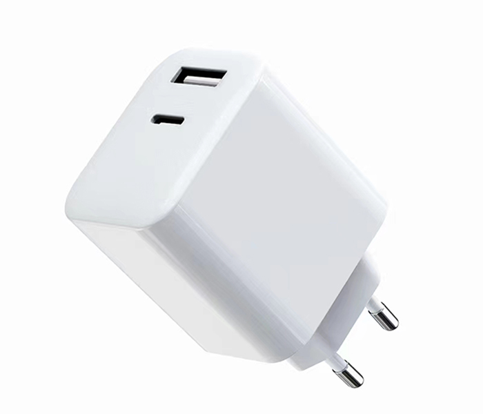 20W European Standard Charger Head A+C Dual-port