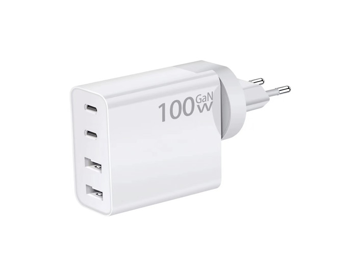 4 Port GaN PD 100W Mobile Phone Adapter Charger Fast Well Charging